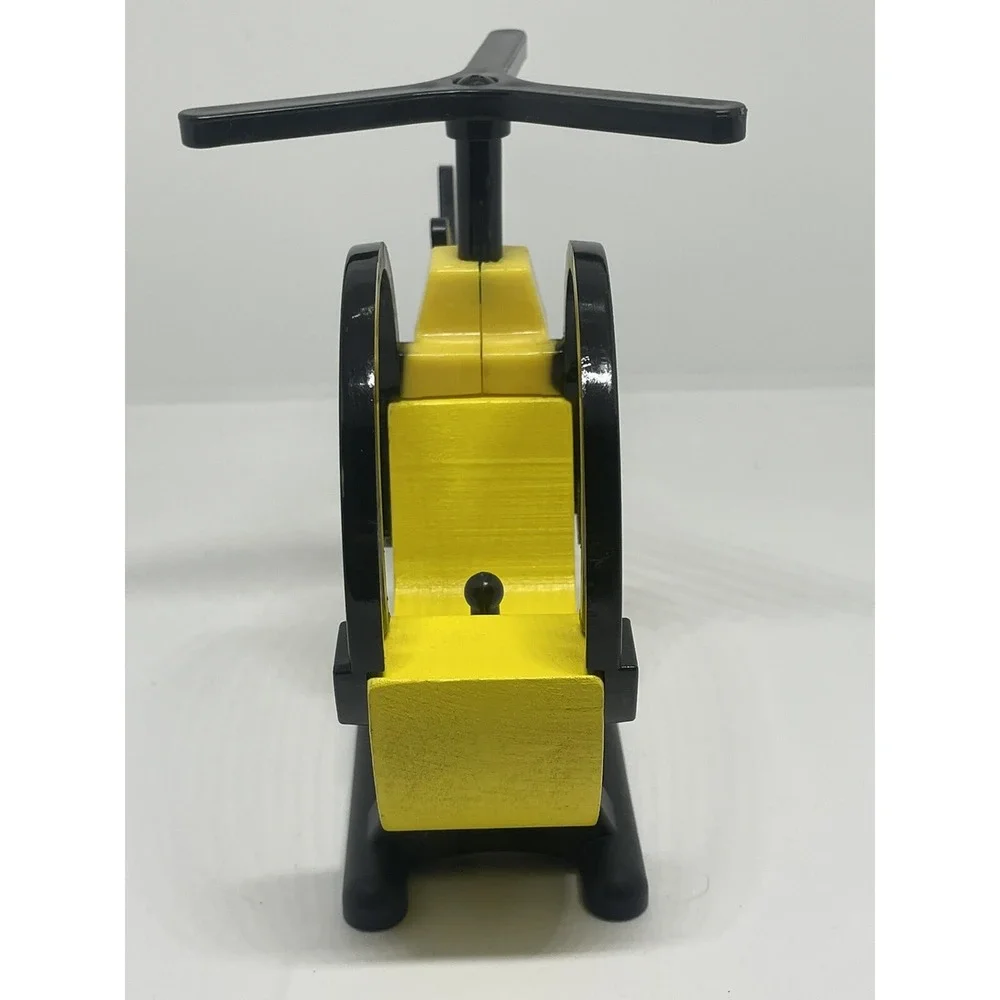 2011 Kidkraft Helicopter‎ Plastic Rescue Helicopter Black Yellow